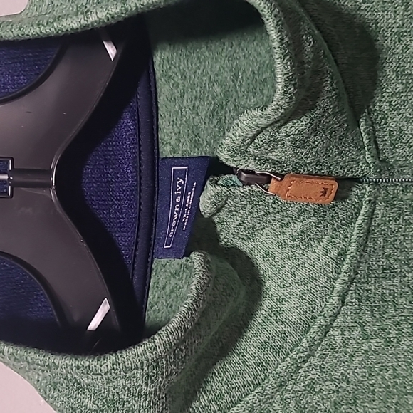 Crown & Ivy sz XXL green vest new - Picture 3 of 5